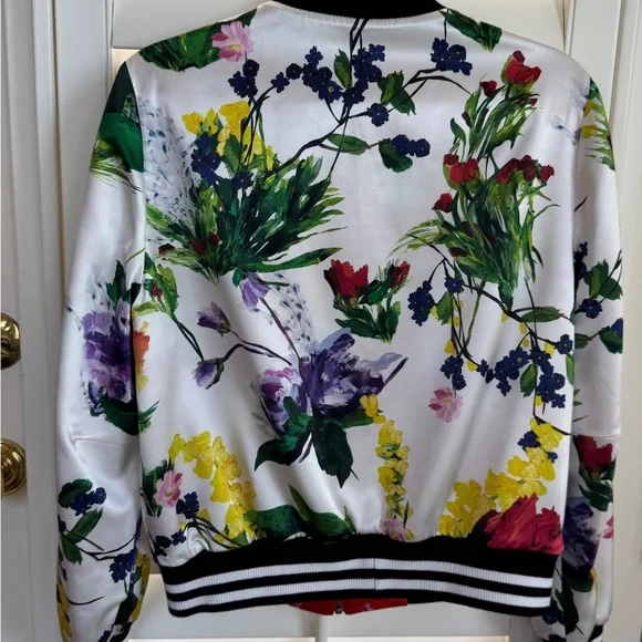 Alice + Olivia Silk Bomber